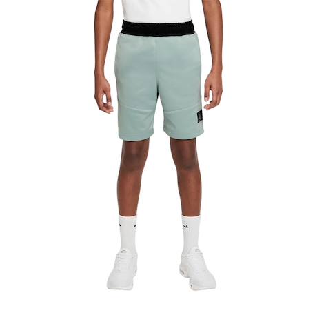 Short garçon Noir foncé+Vert sauge clair, noir 8 - vertbaudet enfant 