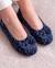 Chaussons ballerines suédine, semelle souple, mousse à mémoire forme Léopard beige+Marine+Noir 8 - vertbaudet enfant 