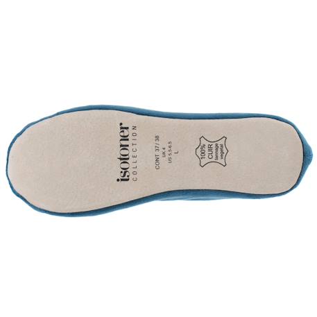 Chaussons ballerines ultra confortables, semelle en cuir, détail grand nœud Aubergine+Bleu canard+Bleu canardfleurs+Girafe+Gris chiné clair+Ivoire+Rayure marinière+Rayuresbleues+Rouge+Sauge+Vert d'eau 17 - vertbaudet enfant 