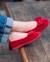 Chaussons ballerines microvelours semelle ergonomique, mousse à mémoire forme Noir+Rayures canard+Rouge 14 - vertbaudet enfant 