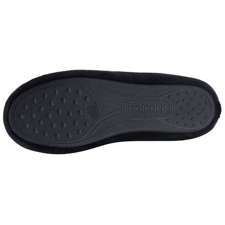 Chaussons ballerines suédine, semelle souple, mousse à mémoire forme Léopard beige+Marine+Noir 17 - vertbaudet enfant 