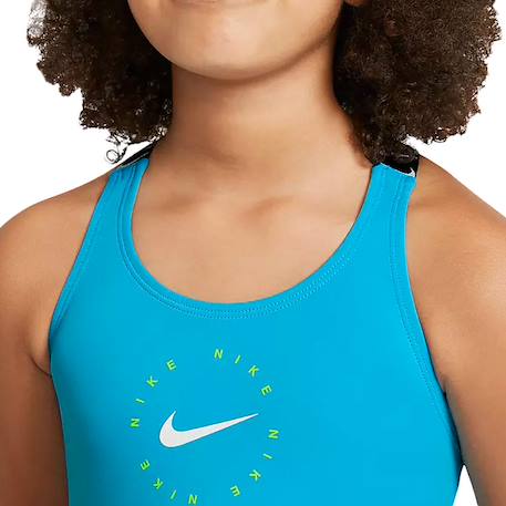 Maillot de bain 2 pieces fille Turquoise 4 - vertbaudet enfant 