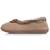 Chaussons ballerines en velours, semelle ultra confort, soutient votre voûte plantaire, mousse à mémoire de forme Camel 4 - vertbaudet enfant 