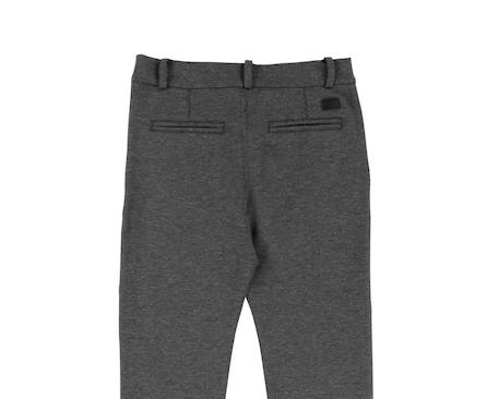 Pantalon de costumer garçon en coton Gris chiné 2 - vertbaudet enfant 