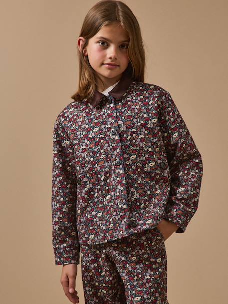 Veste fille petal&daisy - made with liberty fabrics Liberty petal and daisy 1 - vertbaudet enfant 