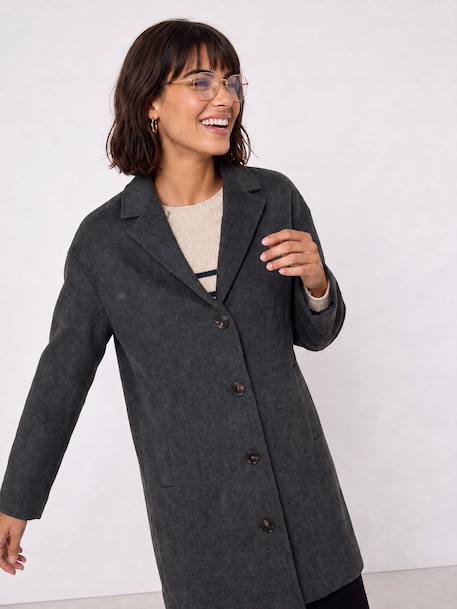 Manteau grossesse et protège bébé anthracite 6 - vertbaudet enfant 