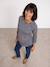 T-shirt grossesse et allaitement marine 1 - vertbaudet enfant 