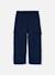 Pantalon garçon en maille cargo Bleu 2 - vertbaudet enfant 