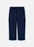 Pantalon garçon en maille cargo Bleu 1 - vertbaudet enfant 