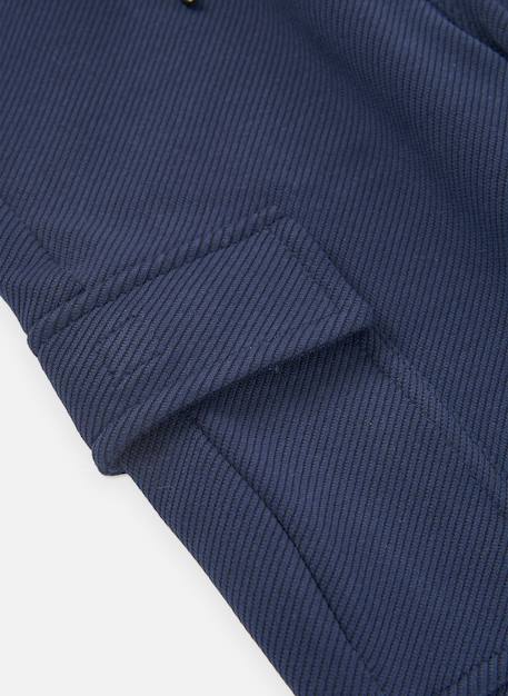 Pantalon garçon en maille cargo Bleu 4 - vertbaudet enfant 