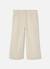 Pantalon fille velours côtelé fin wide leg Beige 2 - vertbaudet enfant 
