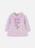 Robe bébé imprimée de fleur Violet 1 - vertbaudet enfant 