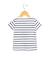 Mariniere manches courtes 100% coton fille Fond blanc raye indigo 2 - vertbaudet enfant 