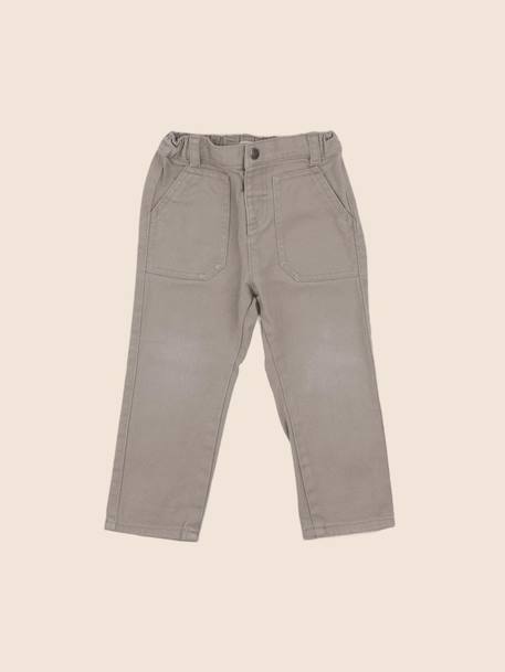 Jean - 2 ans Beige 1 - vertbaudet enfant 