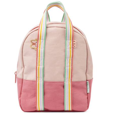 Sac à dos beige ambre Rose, bleu, jaune 3 - vertbaudet enfant 