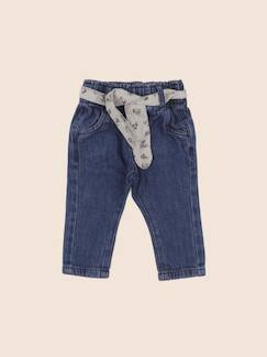 Seconde main-Fille-Pantalon-Jean - 6 mois