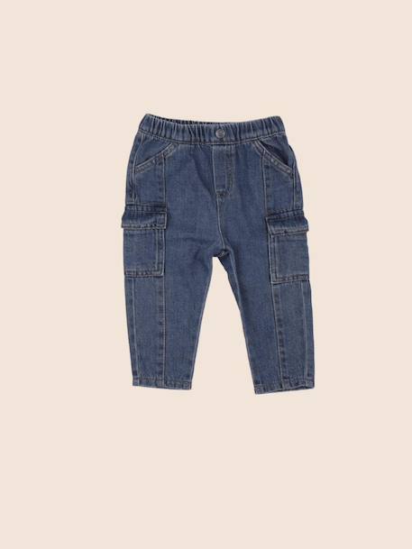 Jean - 9 mois Bleu 1 - vertbaudet enfant 