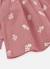 Robe fille en molleton imprimée fleurs Rose 4 - vertbaudet enfant 