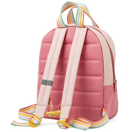 Sac à dos beige ambre Rose, bleu, jaune 2 - vertbaudet enfant 