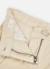 Pantalon fille velours côtelé fin wide leg Beige 4 - vertbaudet enfant 