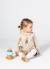 Robe bébé avec broderie de petit chien Beige 1 - vertbaudet enfant 