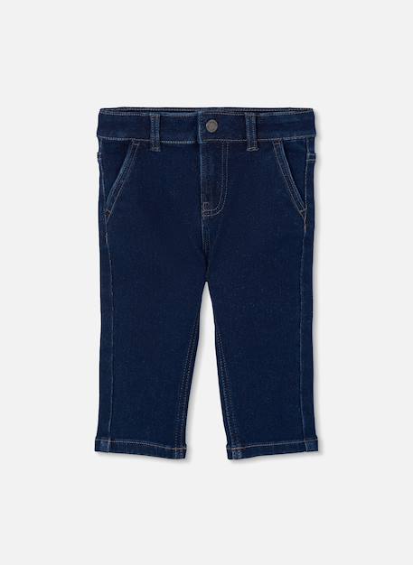 Pantalon garçon denim Bleu 2 - vertbaudet enfant 