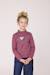 T-shirt manches longues 100% coton fille Rose fonce 1 - vertbaudet enfant 