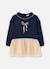 Robe en tulle avec noeud Bleu 1 - vertbaudet enfant 