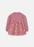 Robe fille en molleton imprimée fleurs Rose 2 - vertbaudet enfant 