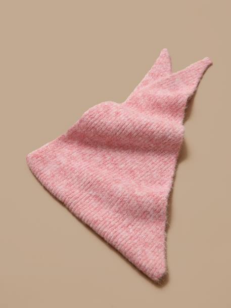 Foulard triangle chiné fille Rose 3 - vertbaudet enfant 
