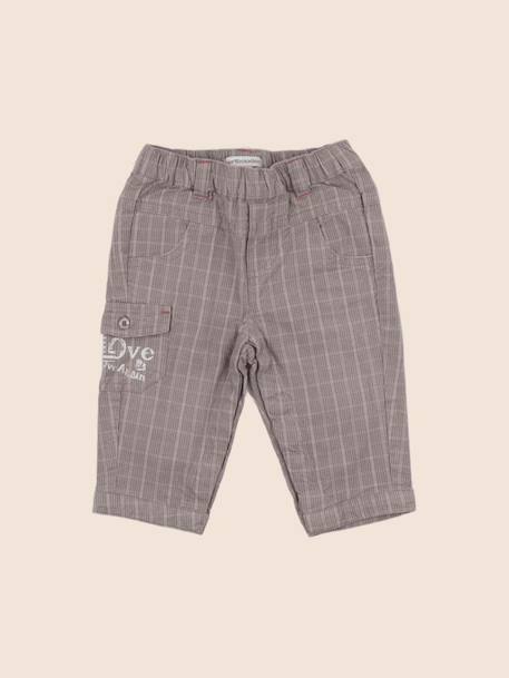 Pantalon - 9 mois Marron 1 - vertbaudet enfant 