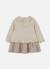 Robe bébé avec broderie de petit chien Beige 4 - vertbaudet enfant 