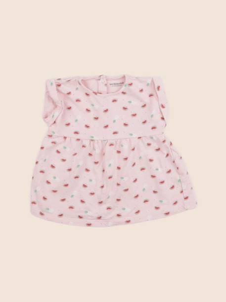 Tee-shirt - 6 mois Rose 1 - vertbaudet enfant 