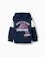 Sweat en coton avec capuche et imprimé spider-man Bleu foncé 2 - vertbaudet enfant 