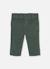 Pantalon garçon en velours côtelé fin Vert 2 - vertbaudet enfant 
