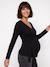 T-shirt grossesse et allaitement noir 2 - vertbaudet enfant 