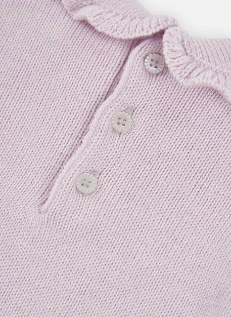 Robe bébé imprimée de fleur Violet 4 - vertbaudet enfant 