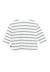 Mariniere manches longues 100% coton bébé fille Fond blanc casse raye bleu 4 - vertbaudet enfant 
