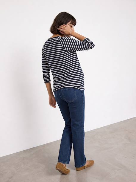T-shirt grossesse et allaitement marine 3 - vertbaudet enfant 