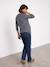 T-shirt grossesse et allaitement marine 3 - vertbaudet enfant 