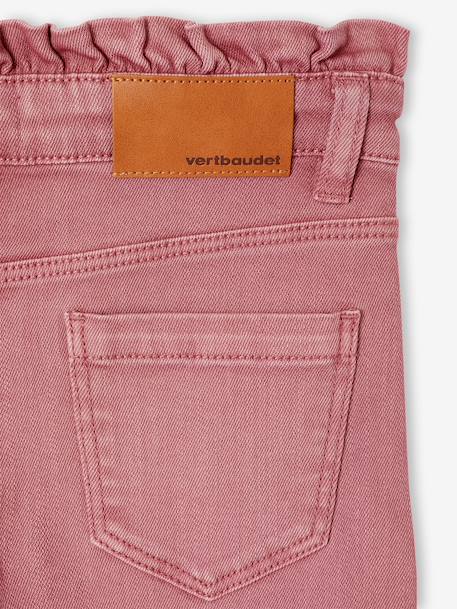 Pantalon slim fille encre+mauve 8 - vertbaudet enfant 