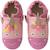 Chaussons bébé cuir souple lise la licorne Rose 2 - vertbaudet enfant 