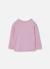 T-shirt fille maille broderie vases fleurs Rose 2 - vertbaudet enfant 