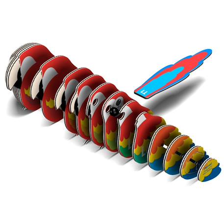 Puzzle 3d - perroquet Multicolor 2 - vertbaudet enfant 