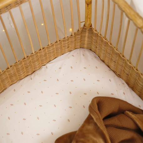 2 drap housse berceau 50x83cm Crudo 4 - vertbaudet enfant 