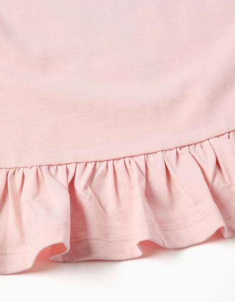 T-shirt en coton à manches longues avec imprimé minnie Rose 4 - vertbaudet enfant 