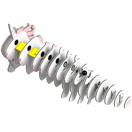 Puzzle 3d - licorne White 2 - vertbaudet enfant 