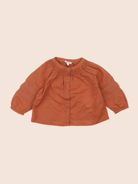 Chemise - 6 mois Marron 1 - vertbaudet enfant 