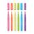 Set de 6 surligneurs parfumés aux fruits – Couleurs pastel et pointe flexible Multicolor 2 - vertbaudet enfant 