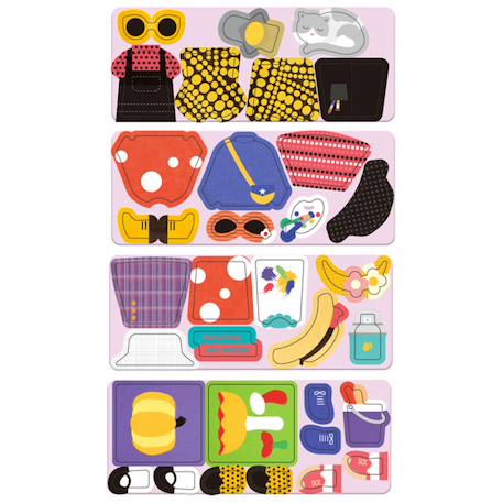 Boïte de puzzle magnétique - artiste Multicolor 2 - vertbaudet enfant 